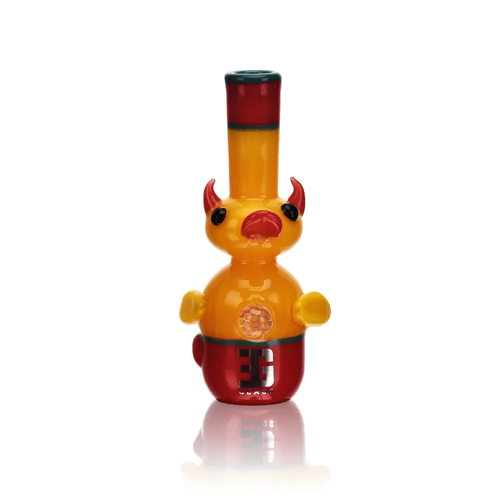 EG Fancy Yellow Duck Hand Pipe - Image 9